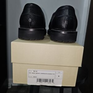 Blackstock & Weber Black Leather Loafers